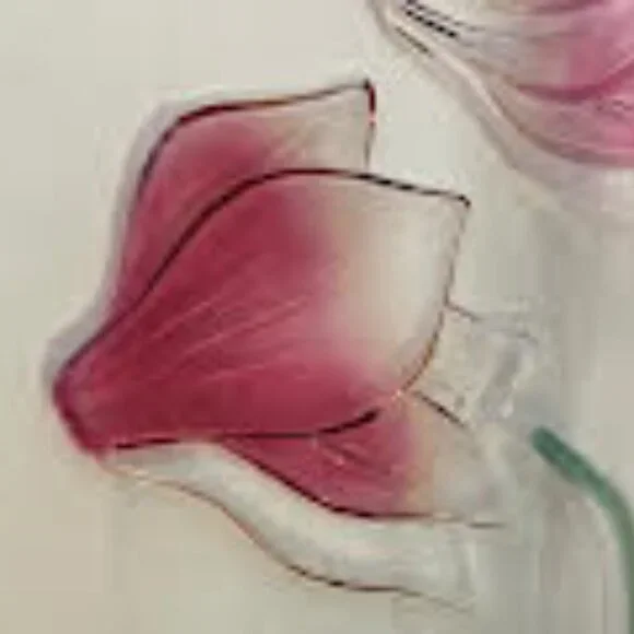 Crystal Clear Studios 1989 Cassandra Oblong Platter Vintage Hand Painted EUC - Picture 3 of 8